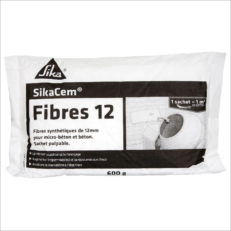 Achetez SIKA SIKACEM FIBRES / 12 MM / DOSE DE 600 G en ligne sur MO-Shop