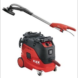 Achetez FLEX PONCEUSE GIRAFFE FLEX GE7 + 2 TÊTES + ASPIRATEUR VCE 33 LAC SET en ligne sur MO-Shop