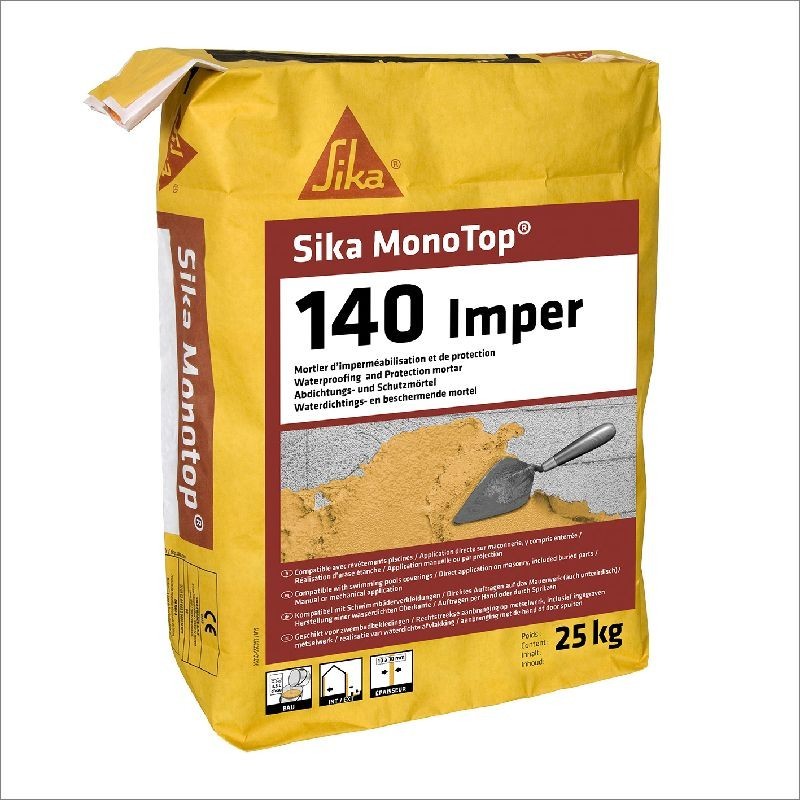 Achetez  SIKA MONOTOP 140 IMPER 25KG en ligne sur MO-Shop