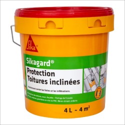 Achetez  SIKAGARD PROTECTION TOITURES INCLINÉES / TERRE CUITE / SEAU DE 4 L en ligne sur MO-Shop
