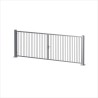 Achetez HERAS PORTAIL HERAS / 2 X 3M HT2M / 2 VANTAUX GALVA / A FIXER en ligne sur MO-Shop