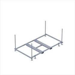 Achetez  RACK GALVA RANGEMENT BARRIERES HORIZONTAL HERAS / CAPACITE : 30 BARRIERES en ligne sur MO-Shop