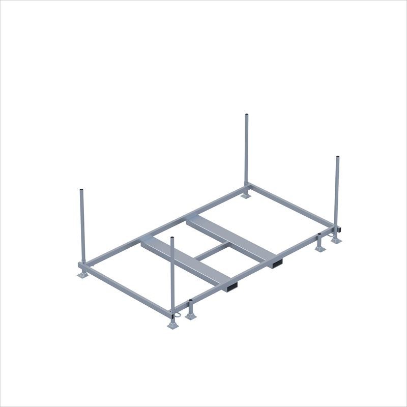 Achetez HERAS RACK GALVA RANGEMENT BARRIERES HORIZONTAL HERAS / CAPACITE : 30 BARRIERES en ligne sur MO-Shop