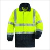 Achetez COVERGUARD VESTE PLUIE PU HI-VIZ JAUNE/MARINE 3M en ligne sur MO-Shop
