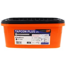Achetez SPIT VIS BETON SPIT TAPCON PLUS 10X80/5 / SEAU 50 PIECES en ligne sur MO-Shop
