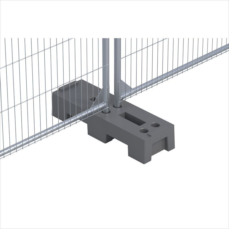 Achetez  PLOT PLASTIQUE 18KG HERAS / BARRIERE PALETTISABLE 77 CM en ligne sur MO-Shop