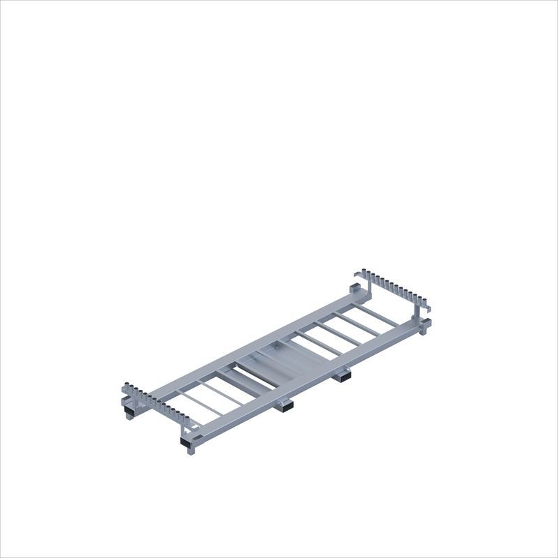 Achetez HERAS RACK GALVA RANGEMENT  BARRIERES  VERTICAL HERAS / CAPACITE : 30 BARRIERES & PLOTS en ligne